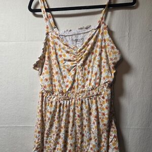 Floral Sleeveless Top